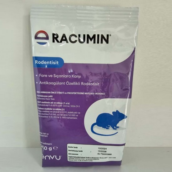 Racumin Buğday Fare Zehiri | 250 Gram