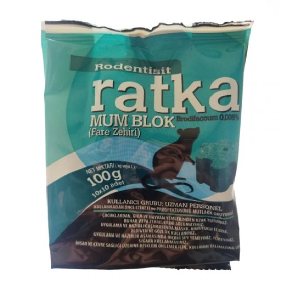 RAT-KA MUM BLOK FARE ZEHİRİ 100GR